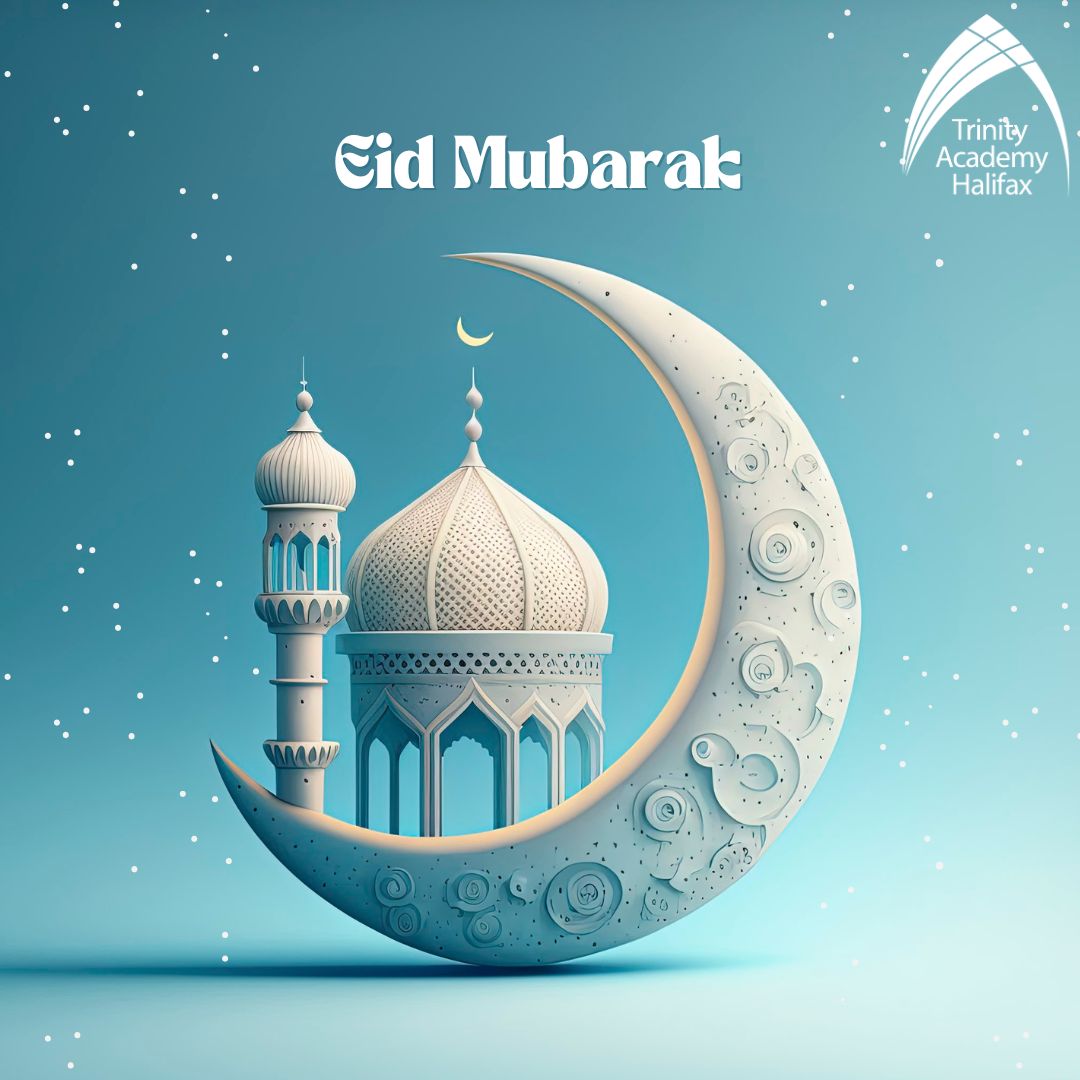 TrinityAcademyH's tweet image. Eid Mubarak to all our parents, carers, students and staff who are celebrating today 🫶 #EidMubarak