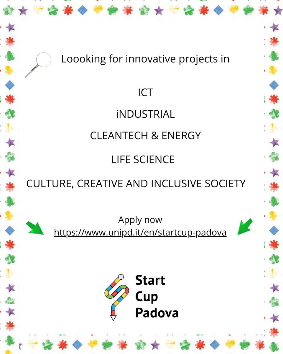 transfer_of's tweet image. Apply now:
unipd.it/en/startcup-pa…
