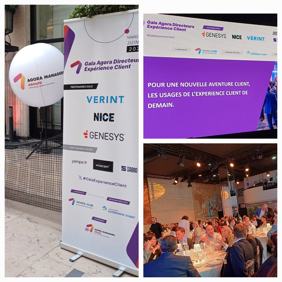 Emmanuel PLOTON (@emmanuelploton) on Twitter photo 🚀 12e #GalaExpérienceClient autour de la thématique :
"Pour une nouvelle aventure client, les usages de l'expérience client de demain" avec la participation exceptionnelle de Bernard WERBER, écrivain 📚
Plus de 220 professionnels de la Relation Client réunis
<a href="/Agora_Managers/">Agora Managers Groupe</a> 🚀 12e #GalaExpérienceClient autour de la thématique :
"Pour une nouvelle aventure client, les usages de l'expérience client de demain" avec la participation exceptionnelle de Bernard WERBER, écrivain 📚
Plus de 220 professionnels de la Relation Client réunis
<a href="/Agora_Managers/">Agora Managers Groupe</a>