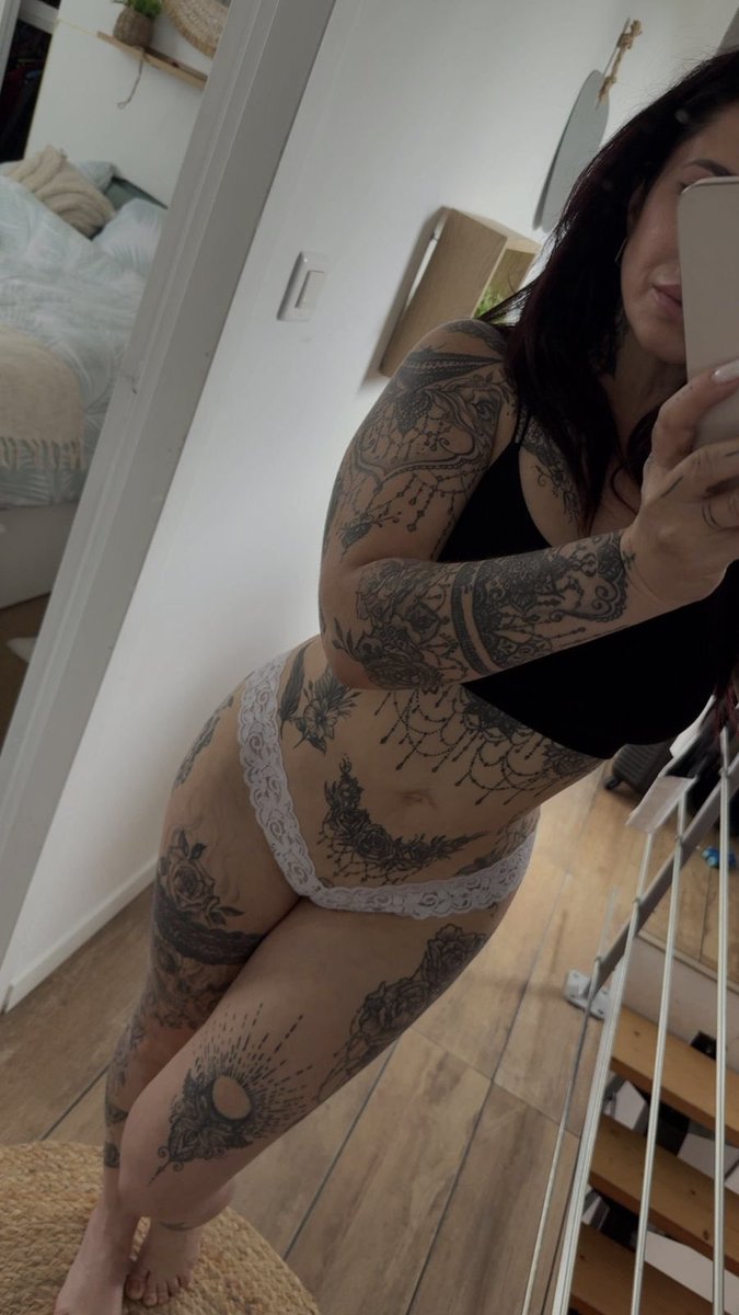 Tu accepterais des nudes d’une femme dans la trentaine et très tatoué comme moi ?