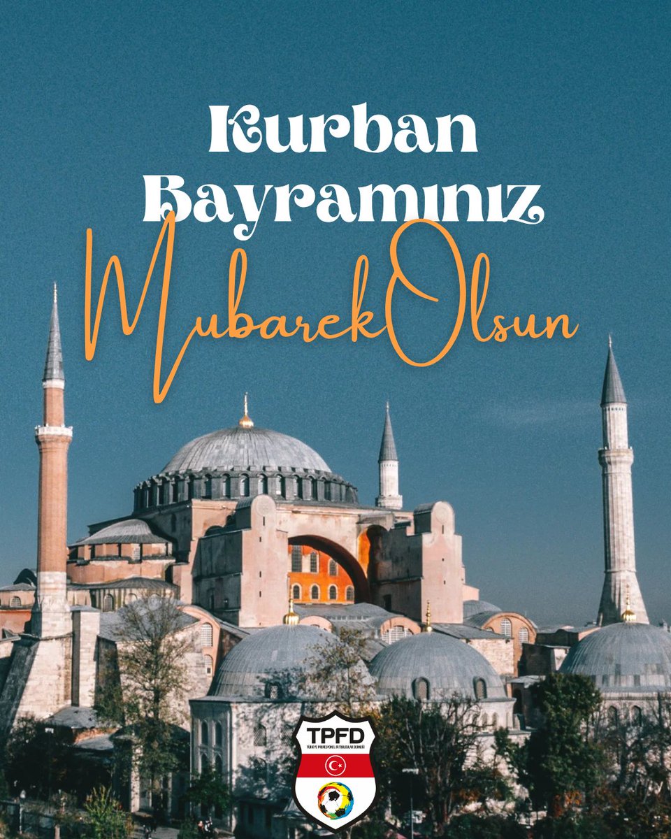 TPFDorgtr's tweet image. Kurban Bayramı'nın, bizleri her zamankinden daha çok birbirimize yakınlaştırmasını, kardeşliğimizi, dostluğumuzu pekiştirmesini temenni eder, bütün İslam âleminin Kurban Bayramı'nı sevgiyle kutlarız.

Bayramın huzura, kardeşliğe, sevgiye ve dünya barışına vesile olmasını dileriz.
