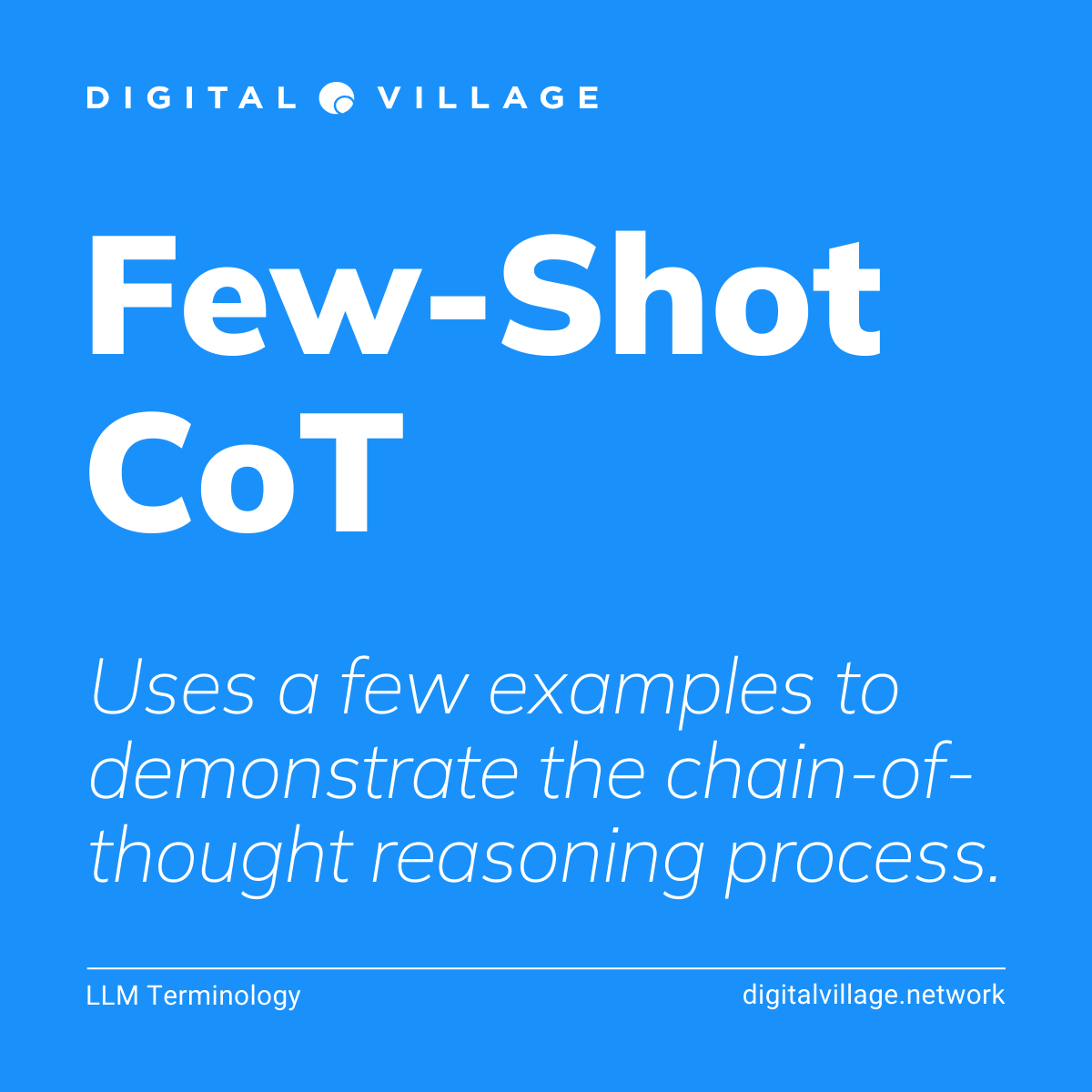 _DigitalVillage's tweet photo. Few-Shot CoT : Uses a few examples to demonstrate the chain-of-thought reasoning process. https://t.co/ykokdSSpTW https://t.co/YngD3zsA2z