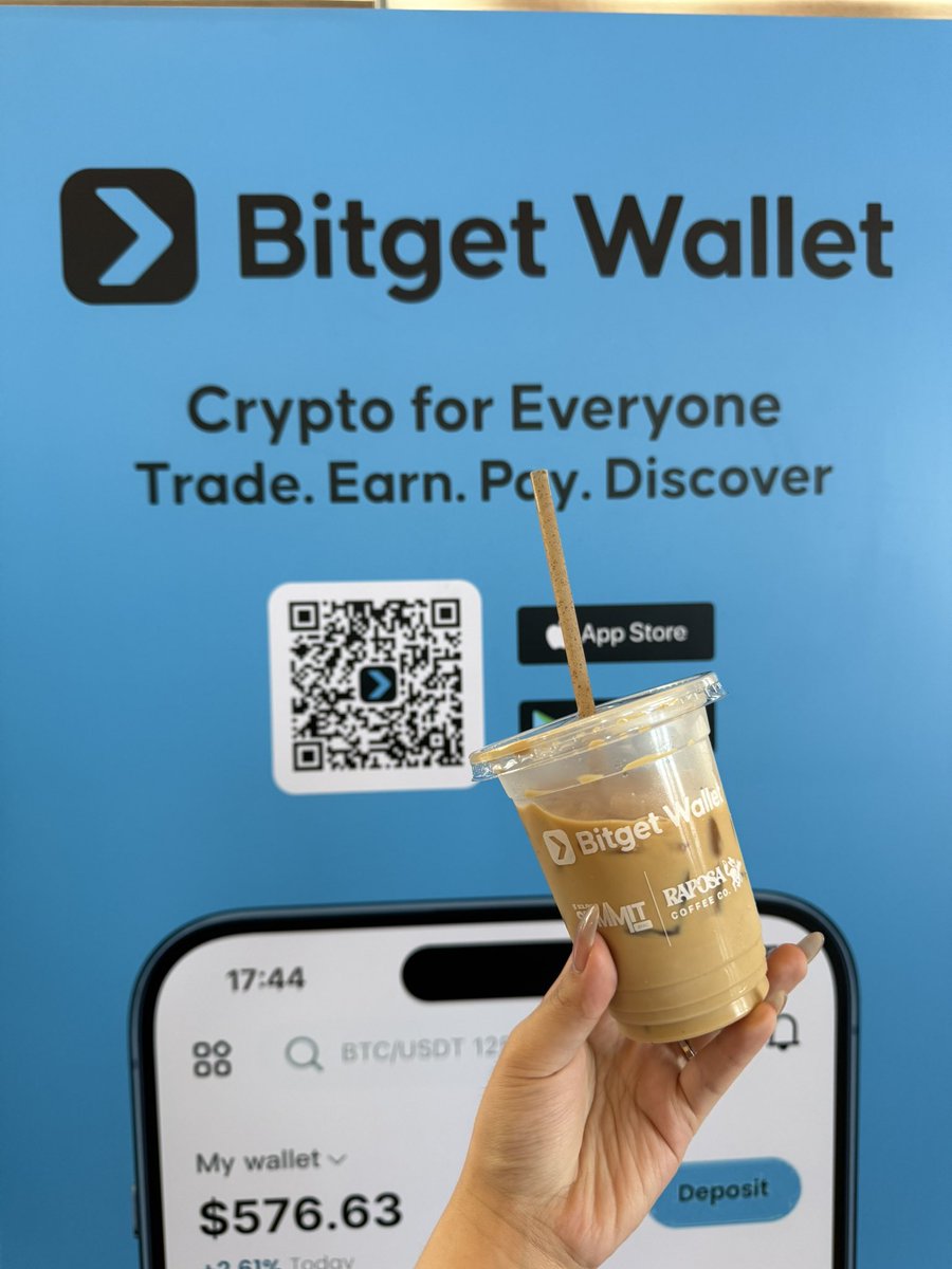 Louise (@0x_louisel) on Twitter photo First coffee of the morning sponsored by <a href="/BitgetWallet/">Bitget Wallet 🩵</a>
Come grab your coffee and meet us at #solanasummit First coffee of the morning sponsored by <a href="/BitgetWallet/">Bitget Wallet 🩵</a>
Come grab your coffee and meet us at #solanasummit
