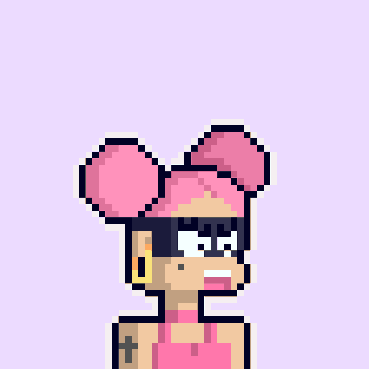 gm 

exploring my old art. 
Just some pixels, but perfectly alligned.