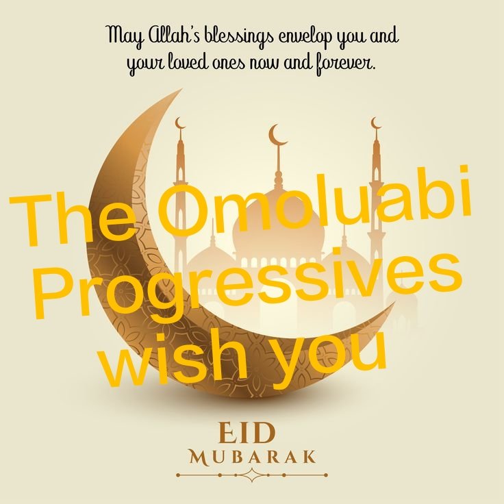 ThisIsOmoluabi's tweet image. Eid Adha Mubarak!
As Muslims across Nigeria and the world commemorate the sacred festival of Eid al-Adha (Ileya), the #Omoluabi Progressives extend our warmest greetings and heartfelt felicitations to all faithfuls and citizens.
facebook.com/61557583781197…