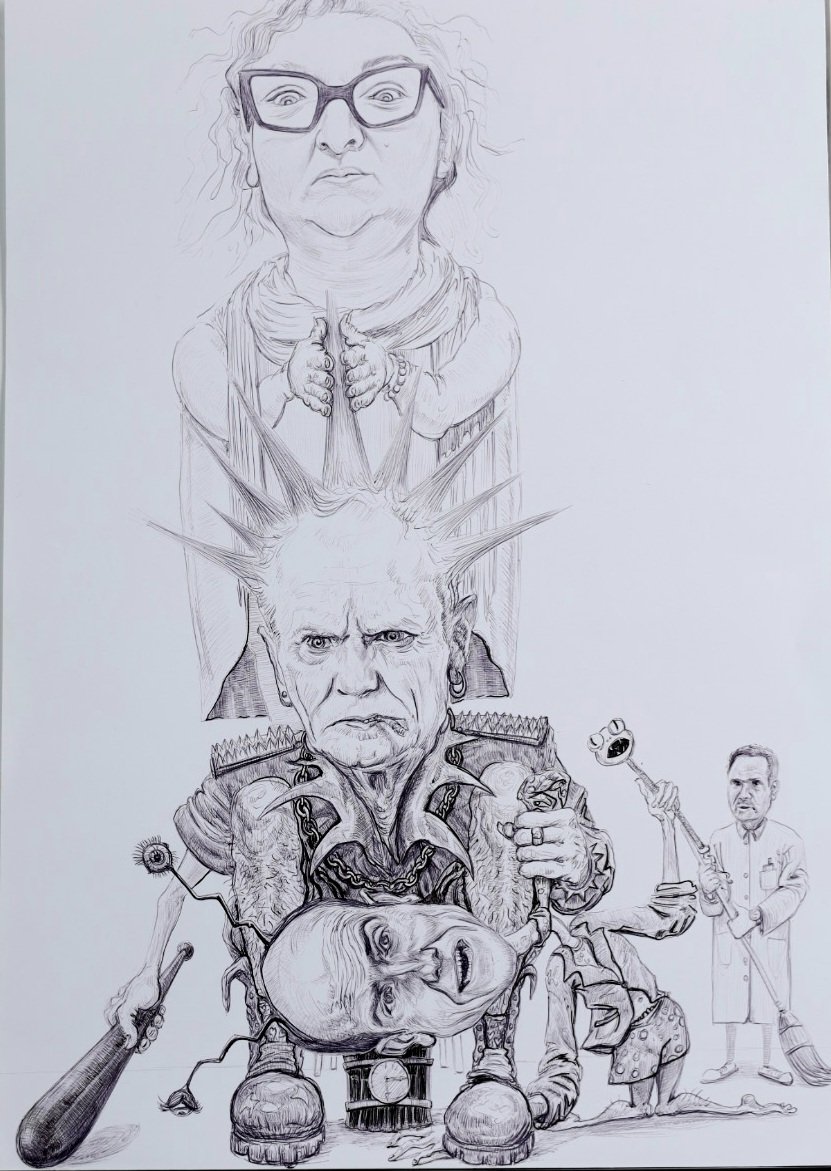 Kolejny raz Donald się wsciekł 🧹
Polityczne porządki trwają!
💬 Co myślicie?

🎯 Jeśli doceniasz taką formę komentarza – zostaw like i zaobserwuj profil, żeby nie przegapić kolejnych rysunków!

#Tusk #Trzaskowski #polityka #rysunek #grafika #satyra #karykatura #Polska #artysta