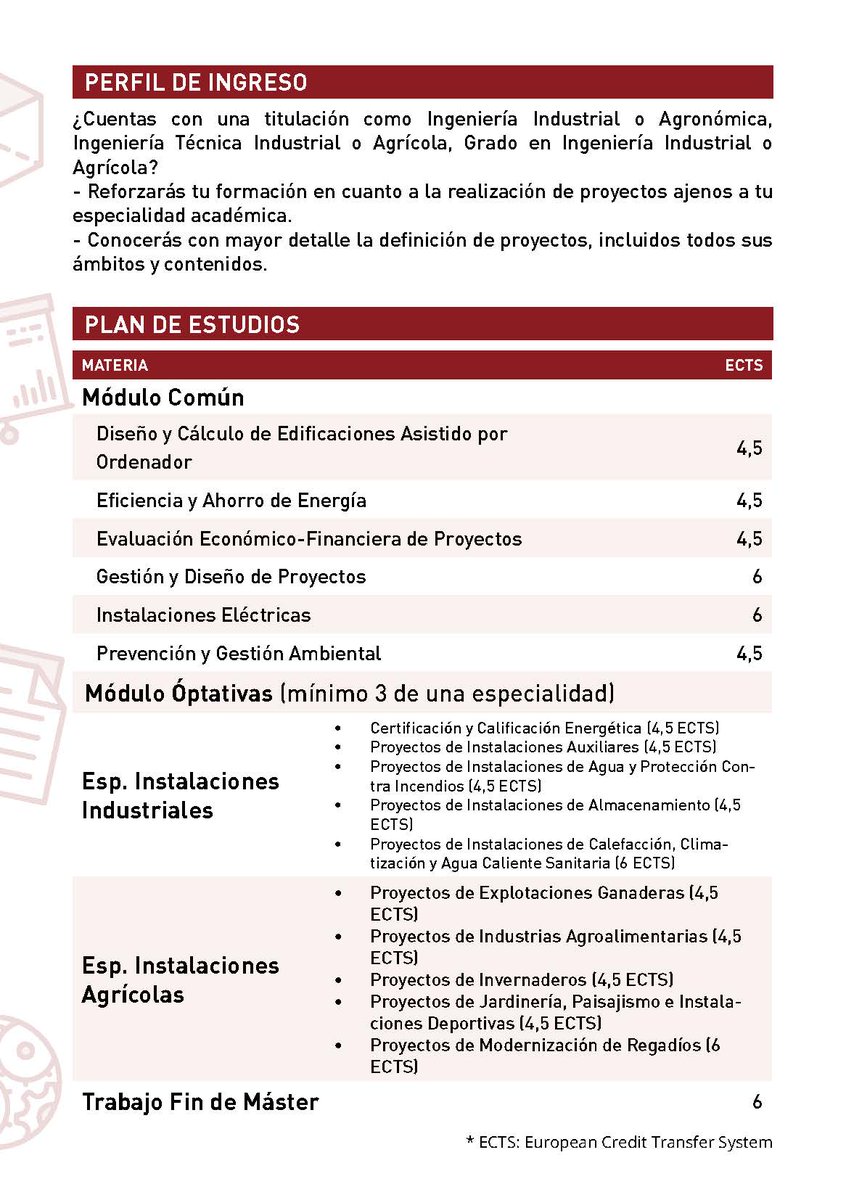 mpiUMH's tweet image. 🎓 ¡Impulsa tu futuro con el Máster Universitario en Gestión y Diseño de Proyectos e Instalaciones #UMH!
📅 #Preinscripción abierta hasta el 19 de junio.
💼 Más empleabilidad, validez en la UE, acceso al doctorado. tinyurl.com/3ccyjyp9