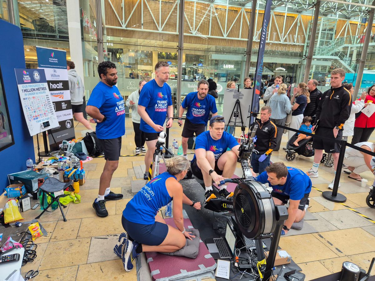 MadanKumar Narayanan (@madannarayanan) on Twitter photo Amazing achievement by Gihan Ganesh and Team from <a href="/FrimleyAnaes/">FrimleyGasDept</a> on rowing 1M metres in under 60hrs for the #ThanksaMillion challenge for charity and setting a new record. Amazing achievement by Gihan Ganesh and Team from <a href="/FrimleyAnaes/">FrimleyGasDept</a> on rowing 1M metres in under 60hrs for the #ThanksaMillion challenge for charity and setting a new record.