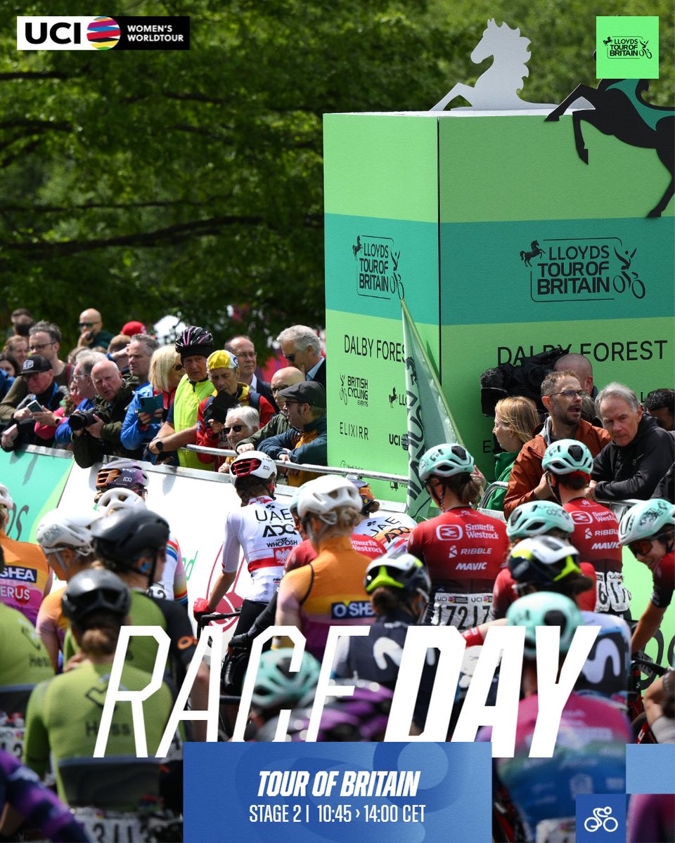 UCI_WWT (@uci_wwt) on Twitter photo 🇬🇧 <a href="/TourofBritain/">Lloyds Tour of Britain</a> | Stage 2️⃣
🚩 Dalby Forest › Redcar
📏 120,9 km
🛣️ Flat
⏰ 10:45 › 14:00 CET
📑 Race info: britishcycling.org.uk/tourofbritain/…
#UCIWWT #ToBW
📸 Getty 🇬🇧 <a href="/TourofBritain/">Lloyds Tour of Britain</a> | Stage 2️⃣
🚩 Dalby Forest › Redcar
📏 120,9 km
🛣️ Flat
⏰ 10:45 › 14:00 CET
📑 Race info: britishcycling.org.uk/tourofbritain/…
#UCIWWT #ToBW
📸 Getty