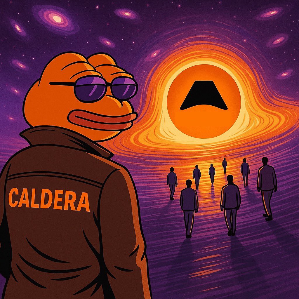 - Wake up ✅ 
- Check if I can breath ❌
- Check if I can walk ❌
- Proceed to tweet about <a href="/Calderaxyz/">Caldera</a> ✅ 

Gmera to those who believe.