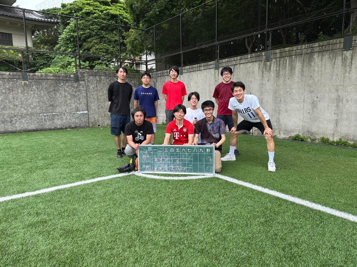 🥎Softball season is here!
The Chemistry Dept. tournament runs May 19 – July 25.
Goda Lab took the crown last year — let’s go for back-to-back wins! 💪🔥
#Softball #GodaLab #Champions #ChemistryDept