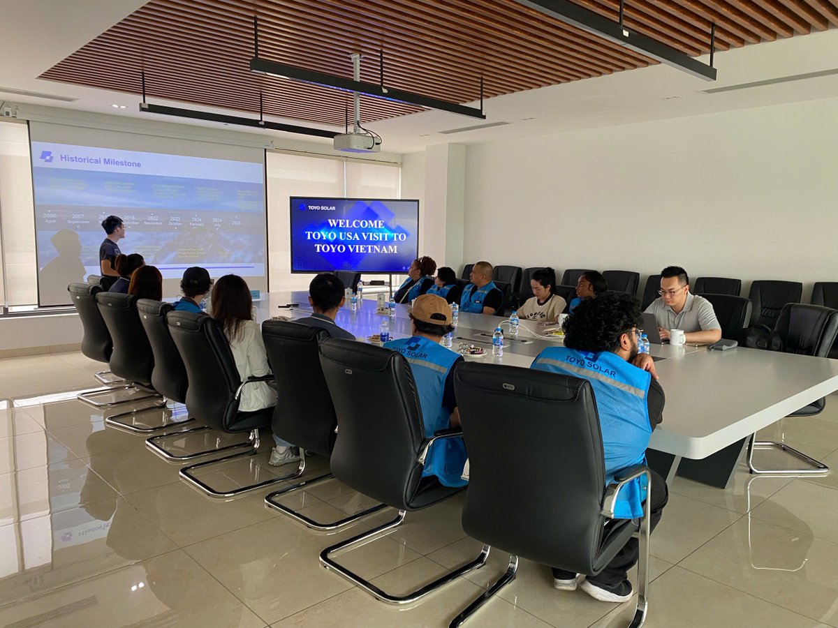 TOYO SOLAR tweet media