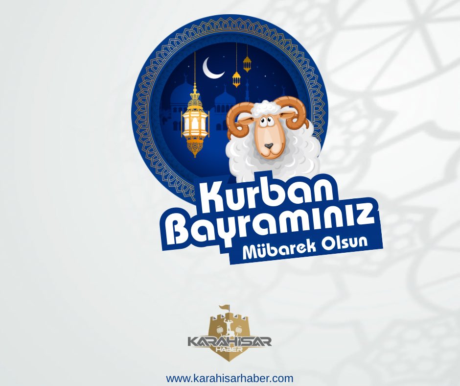 Sağlık, mutluluk ve huzurla dolu bir bayram geçirmeniz dileğiyle.. 🤗

#KurbanBayramı