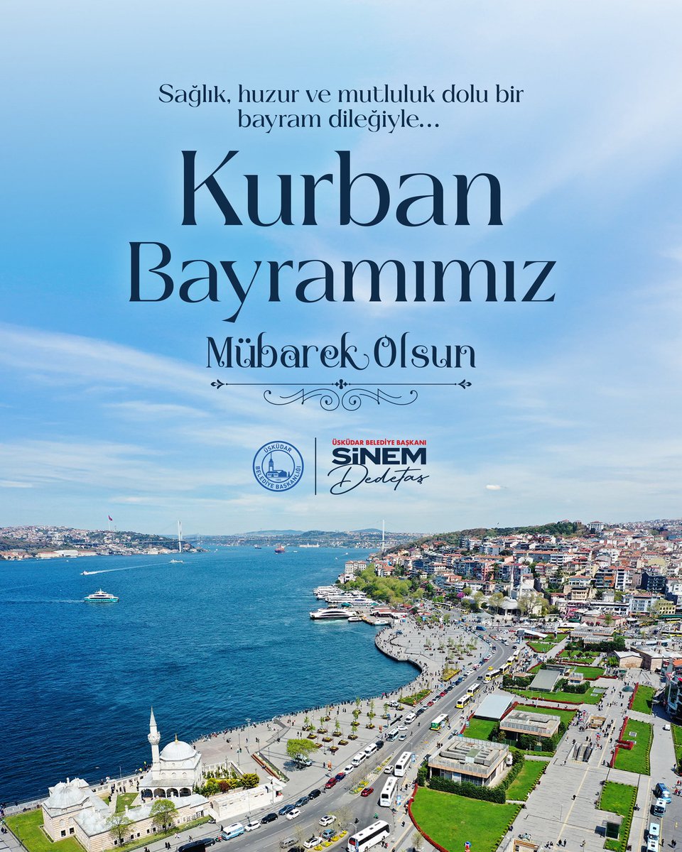 Sağlık, huzur ve mutluluk dolu bir bayram dileğiyle Kurban Bayramımız mübarek olsun.