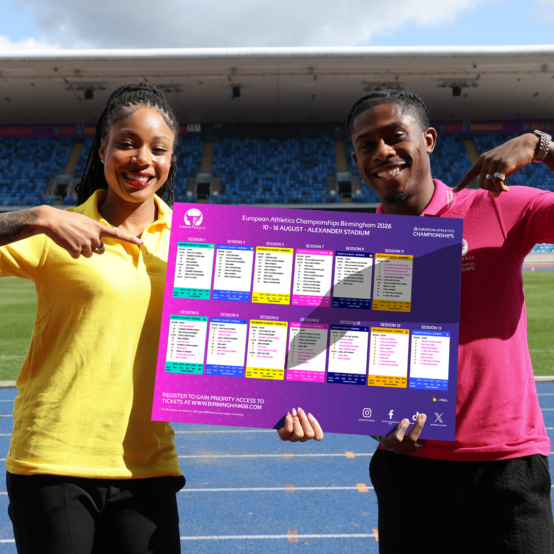 Timetable DROP! 🙏

The event schedule for Birmingham 2026 is now official 🎆 

Click to find out all the details ➡️ bit.ly/4dMzkgG