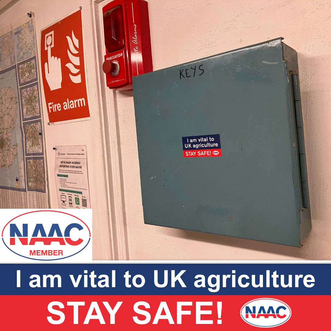 The NAAC (@thenaac) on Twitter photo ๐๐๐๐ ๐๐๐๐๐๐๐ ๐๐๐๐๐๐ ๐๐๐
๐๐๐ ๐๐๐๐๐๐๐๐๐ #IamVitaltoUKAgriculture #StaySafe! Collect YOUR sticker @ #Cereals2025 Stand 504 & share where it makes YOU think twice, make the right choices & go home safe to YOUR loved ones. #Agriculture #Farming <a href="/AgriiUK/">Agrii</a> ๐๐๐๐ ๐๐๐๐๐๐๐ ๐๐๐๐๐๐ ๐๐๐
๐๐๐ ๐๐๐๐๐๐๐๐๐ #IamVitaltoUKAgriculture #StaySafe! Collect YOUR sticker @ #Cereals2025 Stand 504 & share where it makes YOU think twice, make the right choices & go home safe to YOUR loved ones. #Agriculture #Farming <a href="/AgriiUK/">Agrii</a>