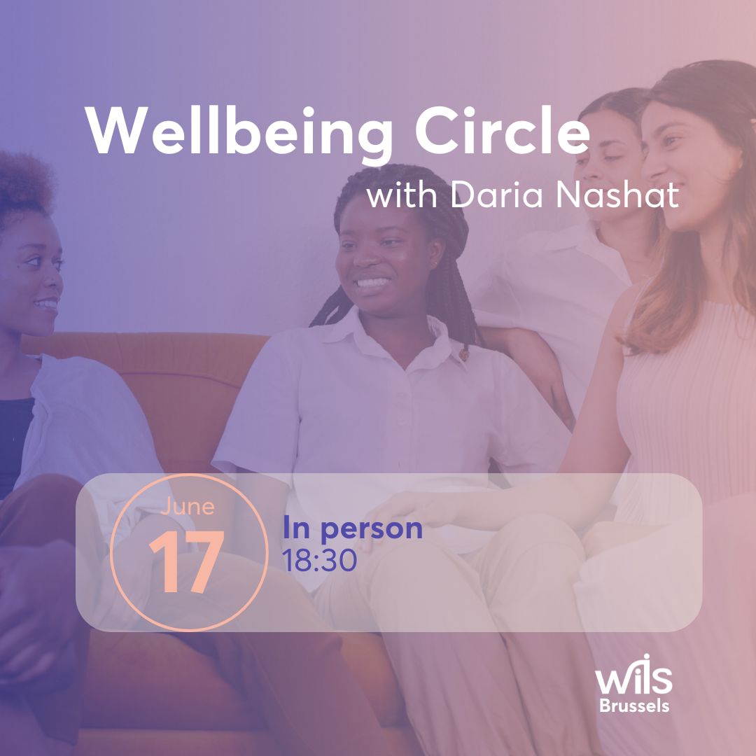 Join us for our yearly playful and regenerative meet up, the WIIS Brussels’ Wellbeing Sanctuary Circle. Led by Daria Nashat, this interactive experience invites you to feel relaxed, energized and playful. 

Sign up quickly, spots are limited: buff.ly/KhFWORF