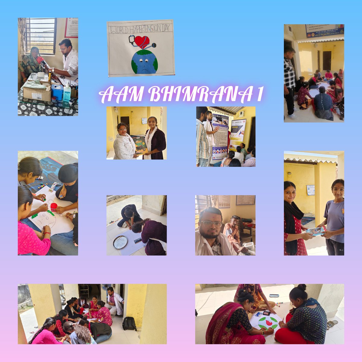 AAM.- Bhimrana 1
PHC - Varvala
આજ રોજ આયુષ્યમાન આરોગ્ય મંદિર  ભીમરાણા 1 ખાતે  આયુષ્યમાન આરોગ્ય શિબિર નું આયોજન કરવામા આવેલ.