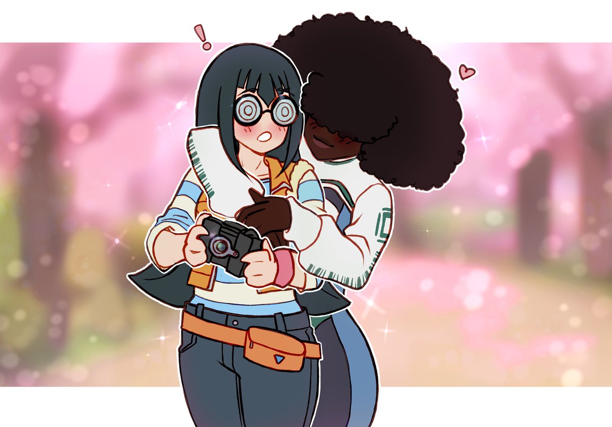 cyberslasharpie's tweet image. 5Ds style sprite &amp;amp; simple style piece for @IzLoserExE! 🏍️📷❤️