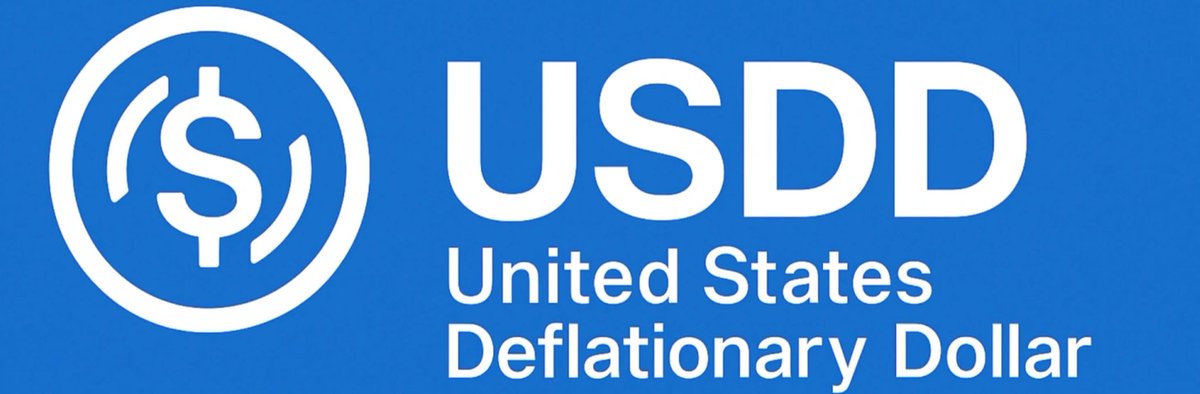 The only dollar getting stronger while everything else loses value.
Welcome to the deflationary revolution.
📉💵
Join the conversation.

Telegram:t.me/USDeflationary…
CA:2xpCbkr6RSWpLgQxErMx3e3SedBMvthnQYyBUuEDVUSD

$USDD
#Crypto #USDDollar #Solana