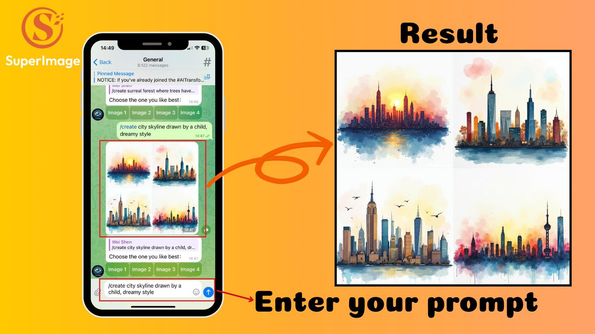 SuperImageAI's tweet image. 🚀 Looking for the best AI art generator for Telegram?

Try SuperImage — the only tool that’s:
✅ 100% free
✅ No wallet or login required
✅ Works directly in Telegram

Join now &amp;amp; start generating in seconds👇
🔗 superimage.ai/blog/free-ai-i…
#TelegramAI #FreeAIArt #CryptoAItools…