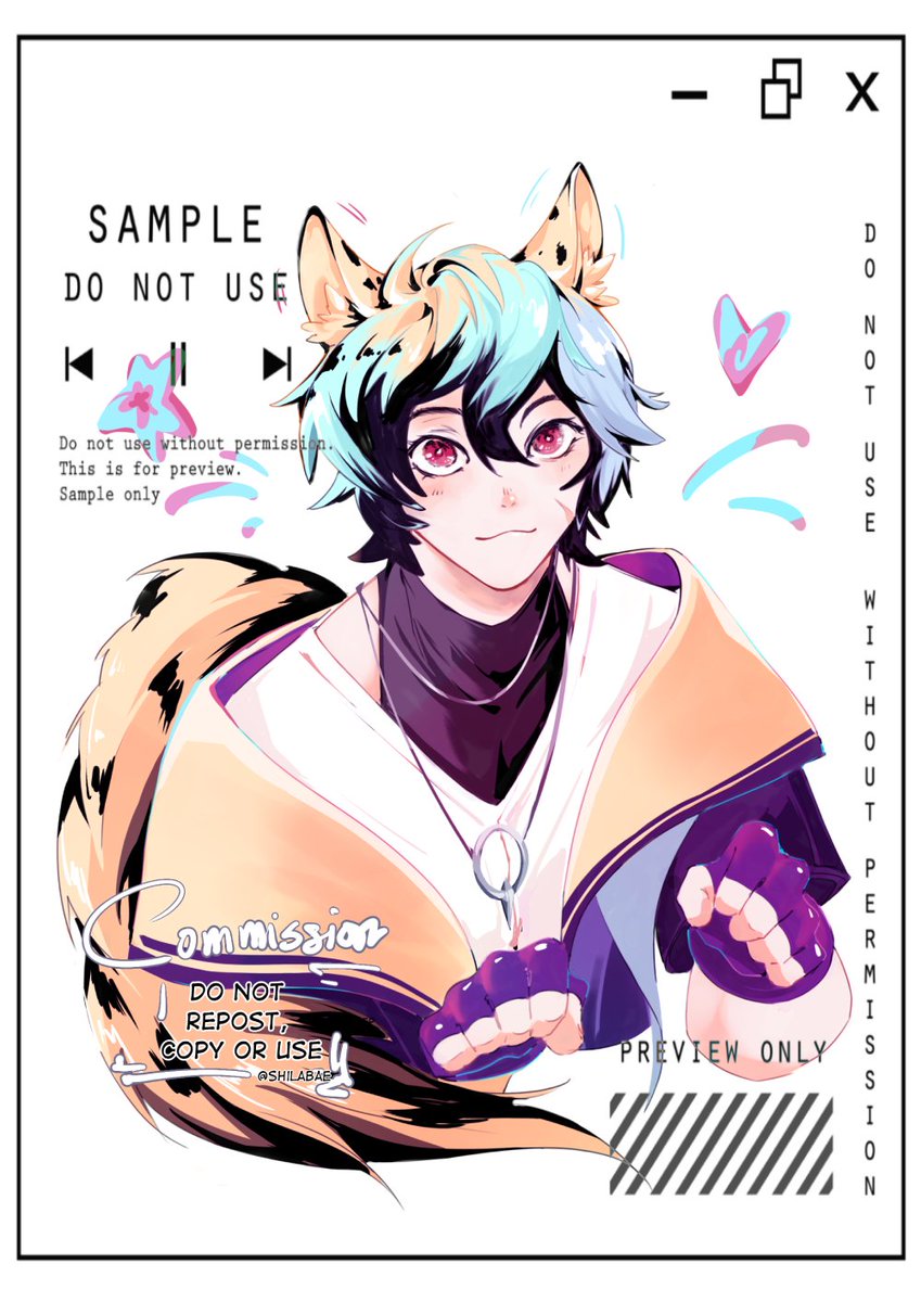 Shilabae's tweet image. [Open cms]
For more information, ToS and samples, please check simparrr.carrd.co
Please DM or contact via Discord (as in the link).
Likes and rt are appreciated 🌹