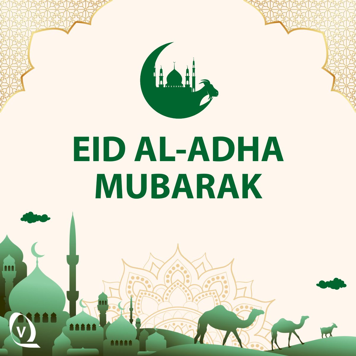 ✨ 𝗘𝗶𝗱 𝗔𝗹-𝗔𝗱𝗵𝗮 𝗠𝘂𝗯𝗮𝗿𝗮𝗸 ✨
Wishing you and your loved ones a joyful and blessed Eid! May this special day bring peace, happiness, and prosperity to your life. Let’s celebrate with gratitude, kindness, and unity.