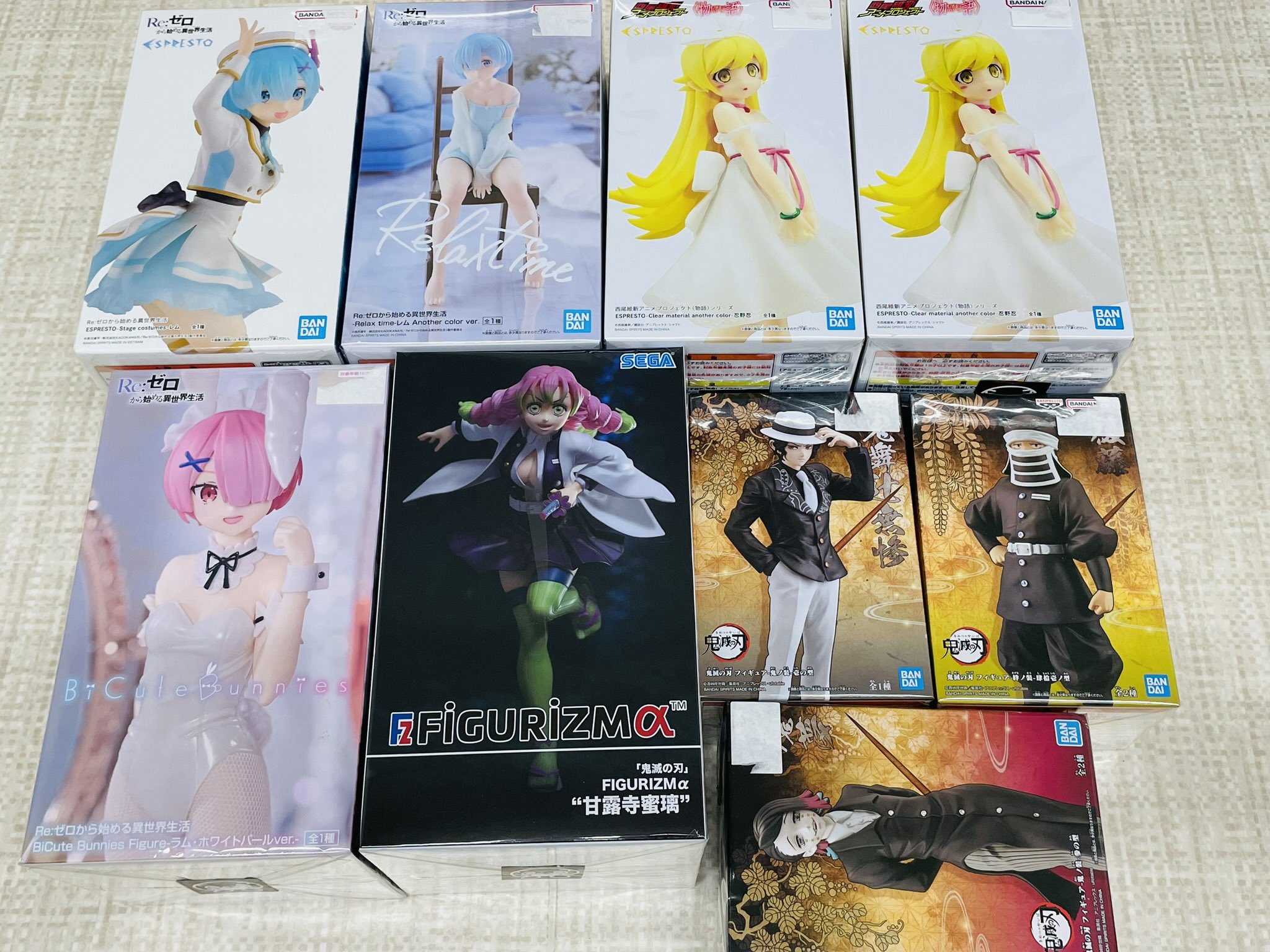 33口分】全1090口 プライズフィギュア確定オリパ 田川市/おたからの翔