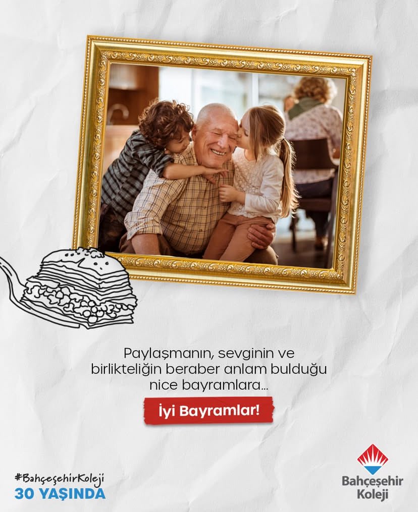 Bayram, bir sofranın etrafında toplanabilmekte, yüz yüze gülümseyebilmekte saklı.

Neşe ve huzur dolu bir Kurban Bayramı dileriz.

#BahçeşehirKoleji
