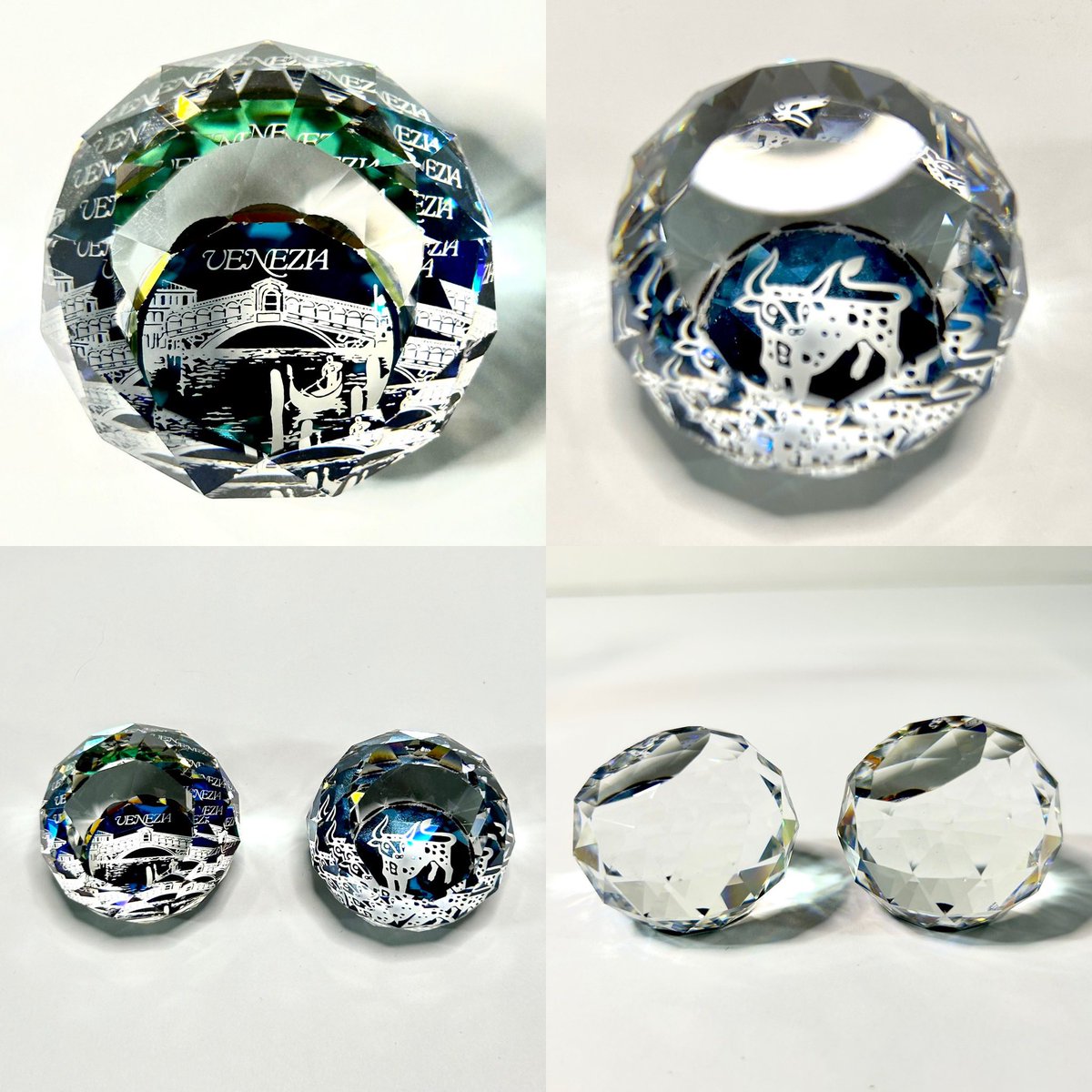 PacificRpm's tweet image. Check out what I'm selling: Swarovski Crystal Prism Paperweights Venice Souvenir Very Rare! - Set of 2!: #mercari 

#Swarovski #SwarovskiCrystal #Prism #Paperweights #Venice #Souvenir

👉mercari.com/us/item/m52926…
