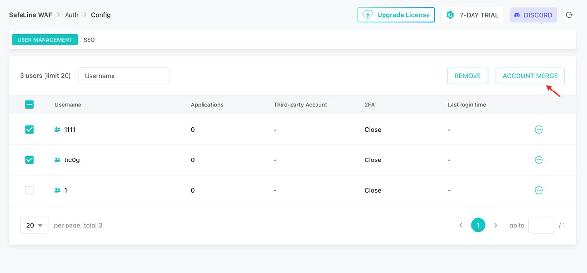 safeline_waf's tweet image. 🚀SafeLine WAF v8.9.0 is out!
Some highlights: ✅ Semantic Analysis per App ✅ Allow &amp;amp; Deny List in the main menu  ✅ Auth account merging✅Pro Edition supports 1,000 auth seats
📄 Changelog: docs.waf.chaitin.com/en/Reference/C…

#WAF #CyberSecurity #SafeLine #Update