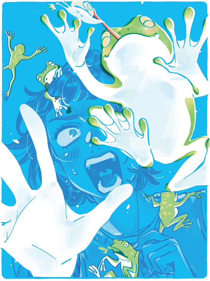 【6/6 本日発売】
 #鈴木涼美 さん好評連載「めめSHEやつら」
今回のテーマは”理想の母はカエルの世話を”

「娘の母親になったことだし目指すべき母親イメージがあるといいと思うのだけど、意外とない」――そんな鈴木さんが、人気絵本やマンガから、「目指すべき母親イメージ」の輪郭を探ります。