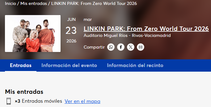 DavidMartinMa's tweet photo. Uno ya tiene plan para el año que viene @linkinpark https://t.co/Dc8zjs8wZH