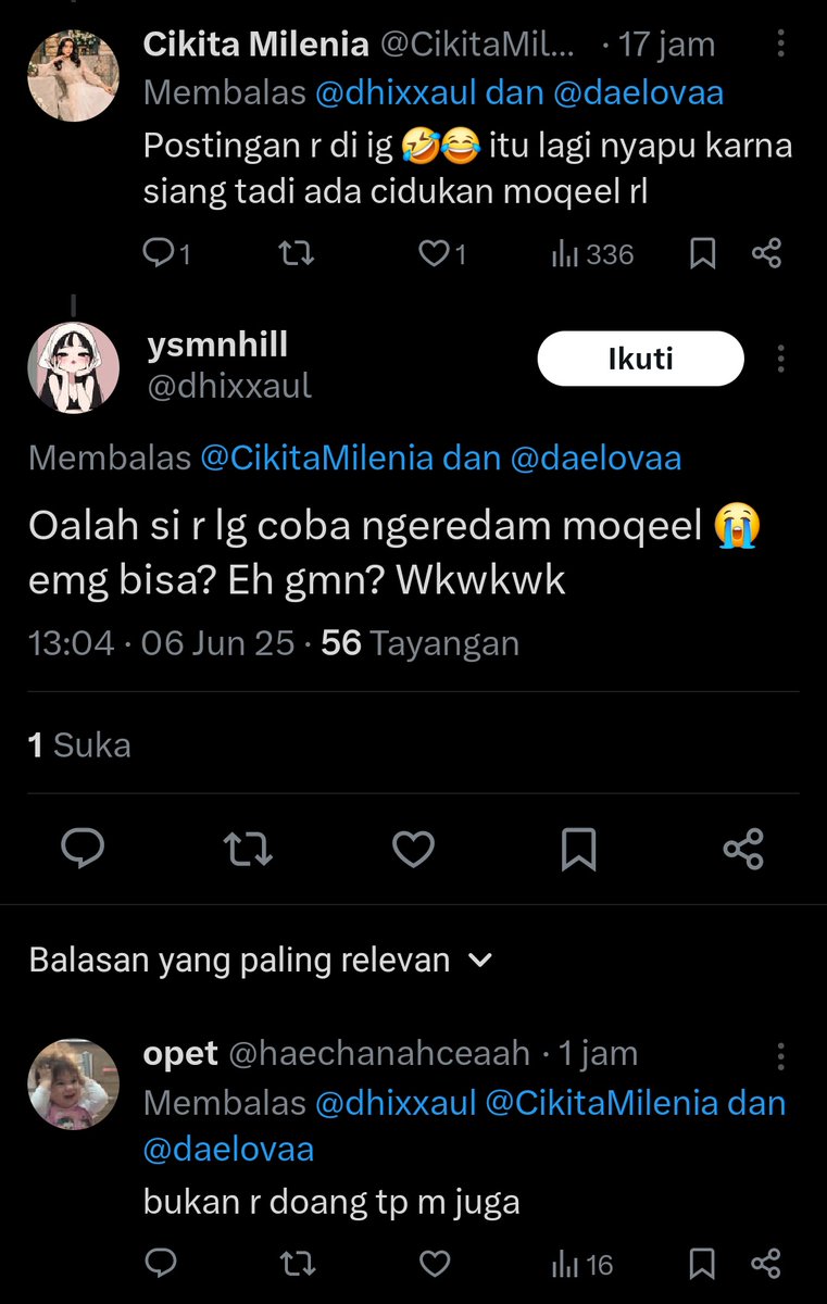 strawberryflus's tweet photo. Sepenting apa emang cidukan cp lo sampe Raisa disuruh ngeredam? Pede amat gue liat-liat. https://t.co/1WzjNommKv