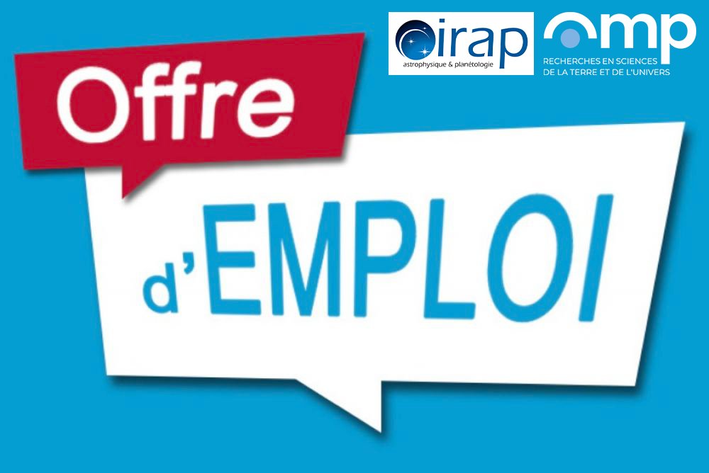 [#offre #Emploi <a href="/IRAP_France/">IRAP / @IRAP@astrodon.social</a> <a href="/ObsMip/">Observatoire MP</a>] 
*⃣ 𝐈𝐧𝐠𝐞́𝐧𝐢𝐞𝐮𝐫-𝐞 𝐝𝐞 𝐫𝐞𝐜𝐡𝐞𝐫𝐜𝐡𝐞 𝐞𝐧 𝐨𝐩𝐭𝐢𝐪𝐮𝐞
📍 Lieu : IRAP Toulouse
📅 Date limite de candidature : mercredi 18 juin 2025
👉𝐂𝐨𝐧𝐬𝐮𝐥𝐭𝐞𝐳 𝐥'𝐨𝐟𝐟𝐫𝐞 𝐞𝐭 𝐜𝐚𝐧𝐝𝐢𝐝𝐚𝐭𝐞𝐳 bit.ly/45G3tw3