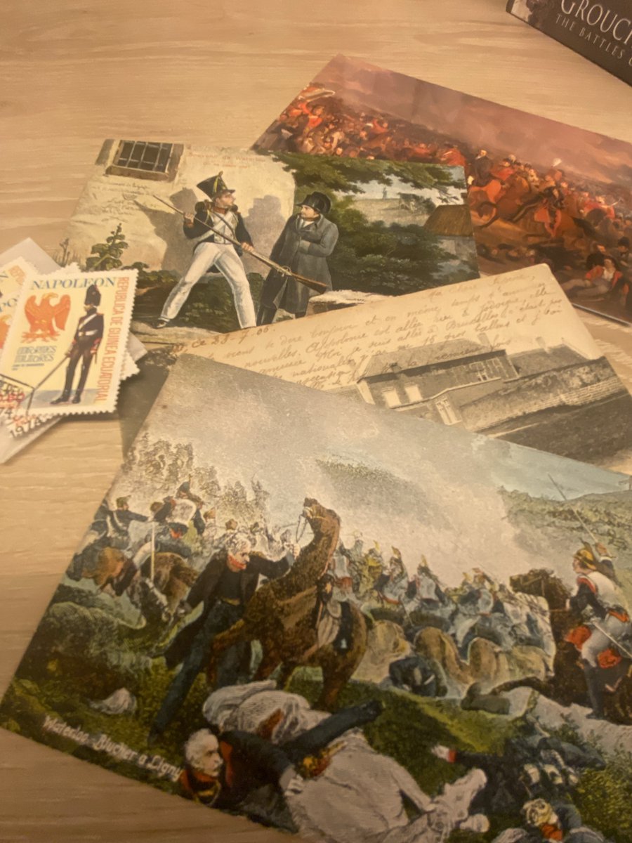 bennymichielsen's tweet photo. Real mail, in 2025 โ with Napoleonic stamps and handwritten encouragement for the hike.
Thank you, @kjvanwijk. This meant more than I can say.
#Waterloo210 #NapoleonicWars #PostcardsFromThePast https://t.co/Gq04czOF7N