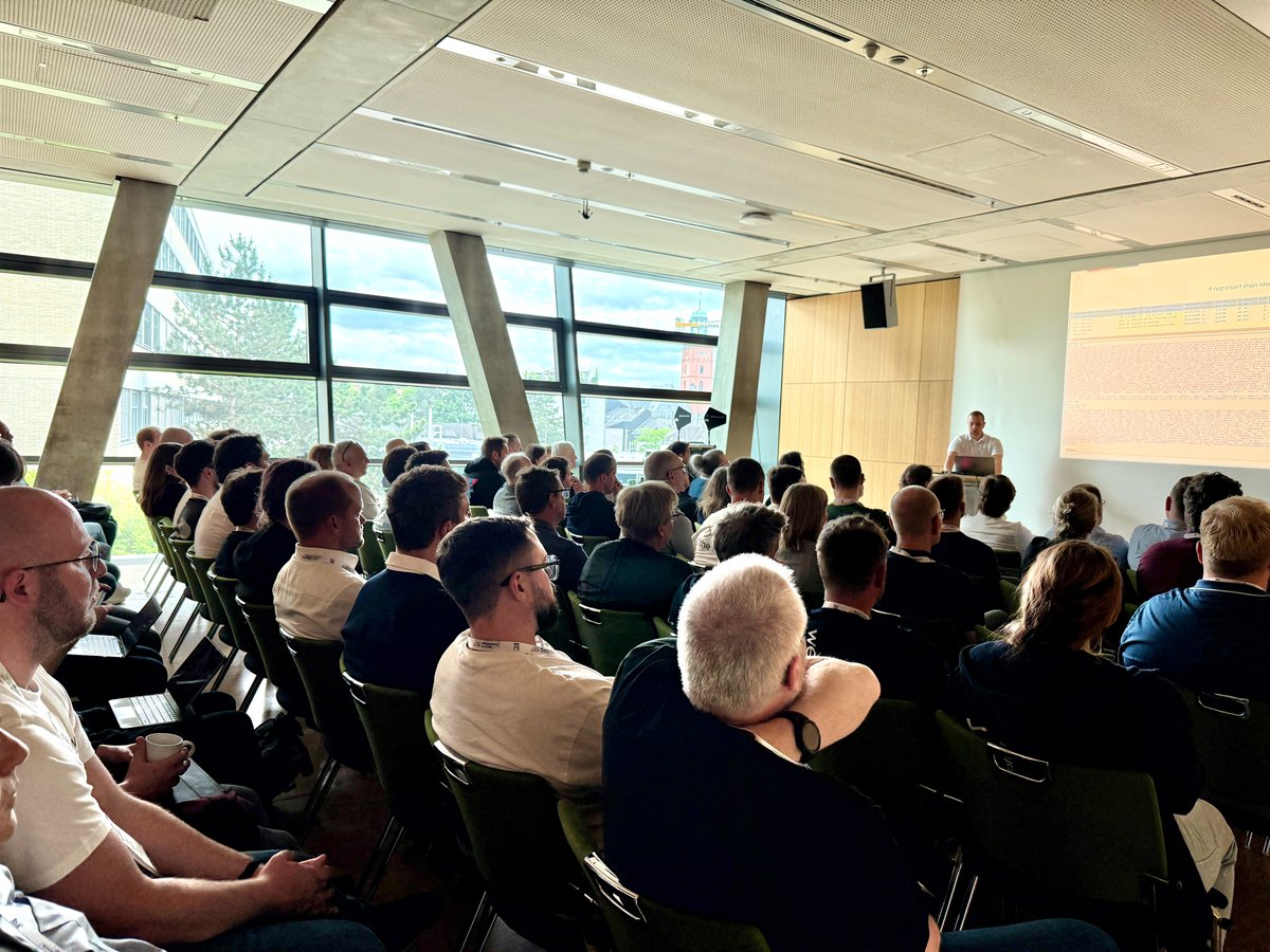 Days of Knowledge Central was great! 🚀 Thanks everyone, for joining my sessions, and to the organizers for a flawless organization.

#msdyn365bc #DOK #DaysOfKnowladge