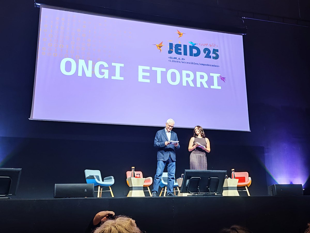 ¡Arrancan las #JEID25!
Los  días 5 y 6 de junio la Mediateka estará presente en el Palacio de  Congresos Europa de Vitoria-Gasteiz para vivir unas Jornadas FESABID  inolvidables.