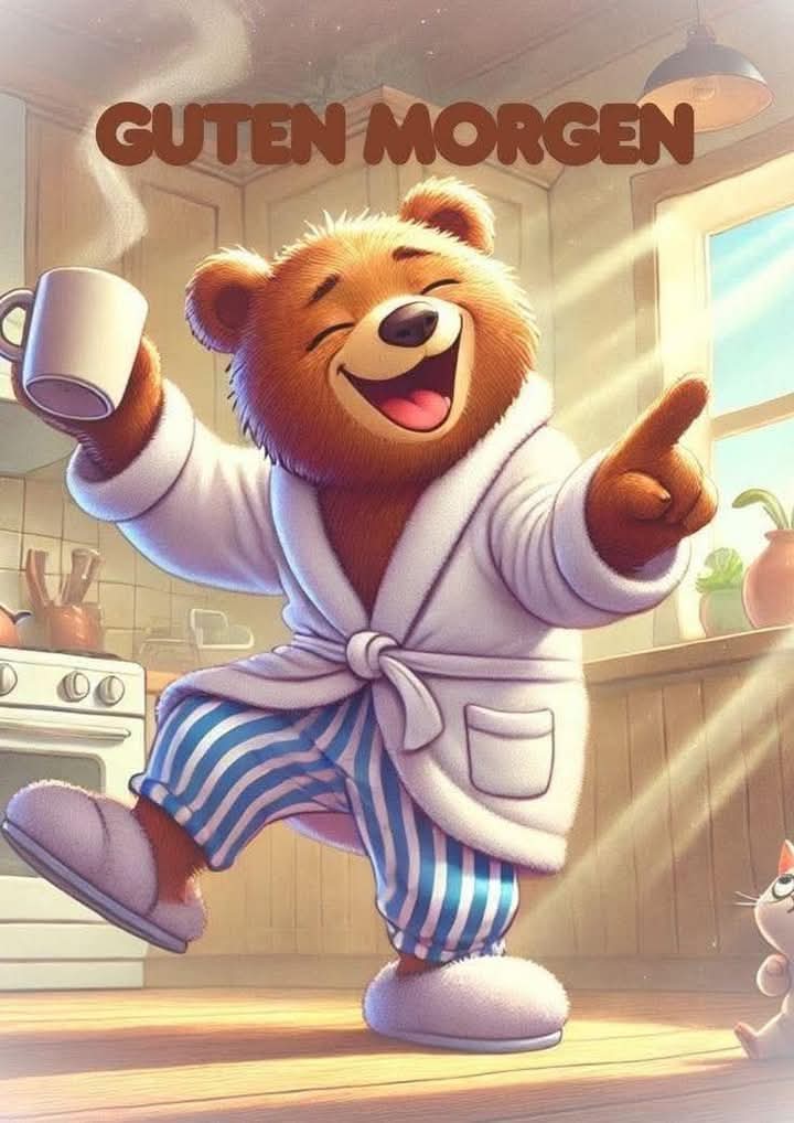 ☕️Jippi heute is freitag, nochmal spät Dienst dann Wochenende..😍
Kommt alle gut gelaunt in ein tolles Wochenende meine Lieben..❤️💛❤️