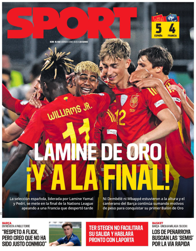 La propagande Yamal en Espagne c'est une folie, alors que le mec est même pas le meilleur joueur de son équipe hein
Nous on a Dembele qui fait une saison BO et son propre sélectionneur veut pas le soutenir et la moitié des "journalistes" du pays militent pour Yamal PTDRRRR