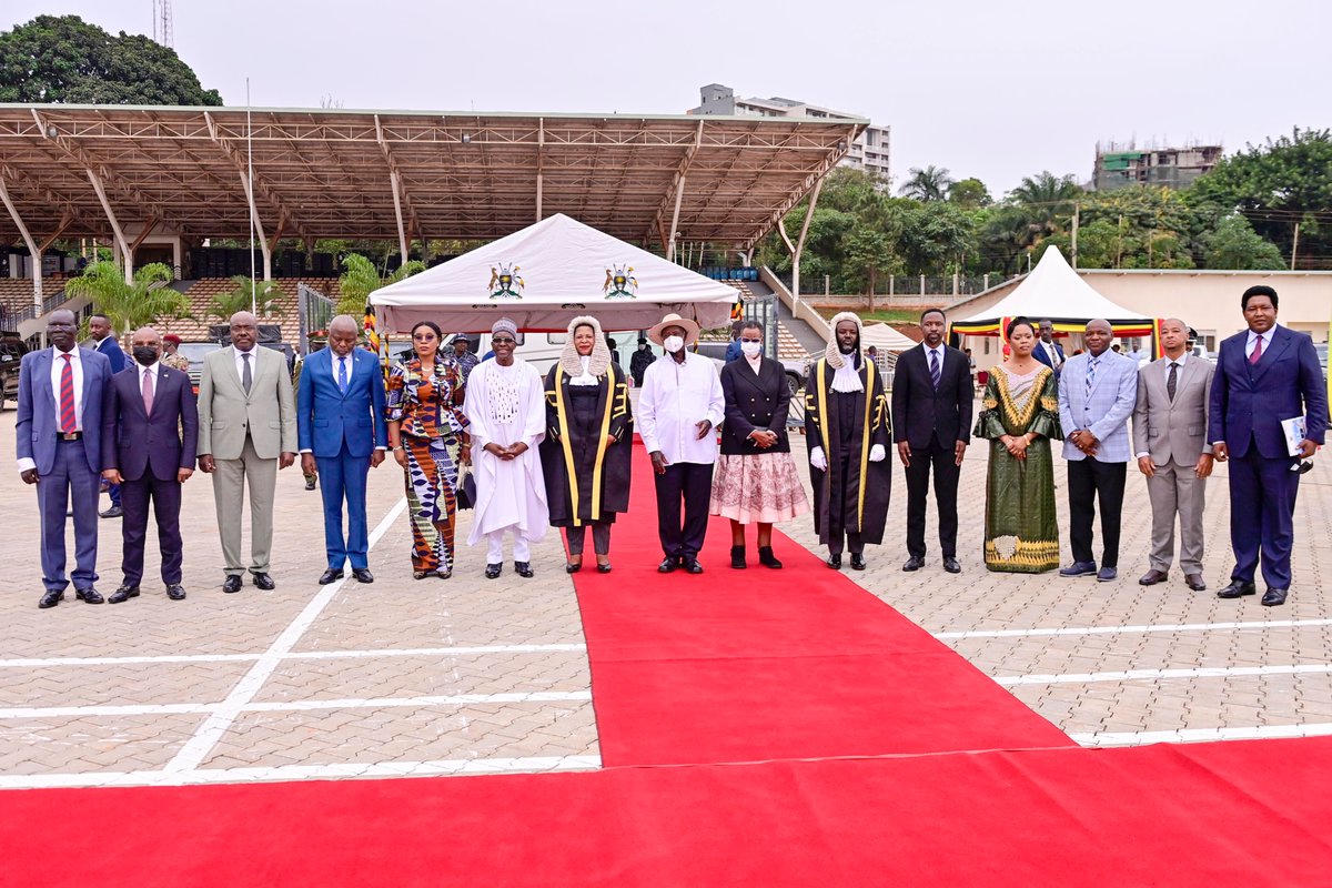 State House Uganda (@statehouseug) on Twitter photo A section of the members of The Conference of Speakers and Presidents of African Legislatures (COSPAL) pose for a picture with President <a href="/KagutaMuseveni/">Yoweri K Museveni</a> and First Lady <a href="/JanetMuseveni/">Janet K Museveni</a> shortly after the State of the Nation Address. A section of the members of The Conference of Speakers and Presidents of African Legislatures (COSPAL) pose for a picture with President <a href="/KagutaMuseveni/">Yoweri K Museveni</a> and First Lady <a href="/JanetMuseveni/">Janet K Museveni</a> shortly after the State of the Nation Address.