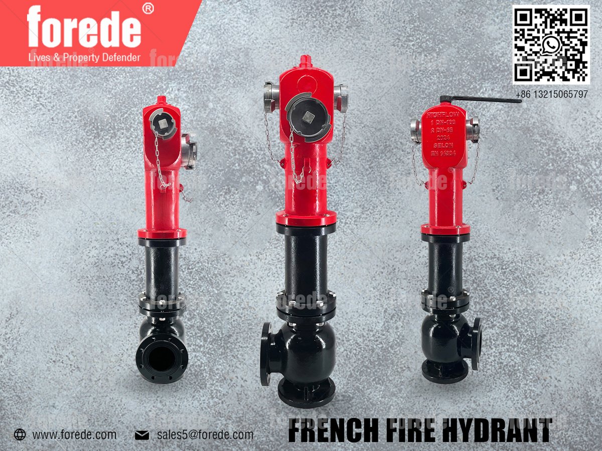 AlainaSu_forede's tweet image. forede® French Dry Fire Pillar Hydrant

Find out more on:
forede.com/fire-hydrant-s…

Contact us:
Email: sales5@forede.com
Whatsapp: +86 13215065797
Web: forede.com

#forede #firehydrant #pillarhydrant #dryfirehydrant #guilleminadaptor #firefighting #fyp