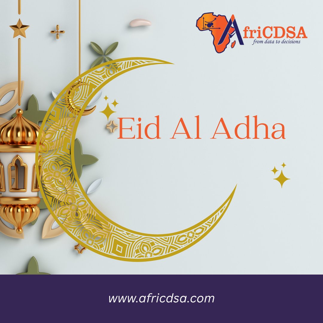 afri_cdsa's tweet image. As we celebrate this season of sacrifice, reflection, and generosity, AfriCDSA wishes you and your loved ones peace, joy, and prosperity.

May this holy occasion bring your heart closer to faith and your home closer to happiness.

🔗 zurl.co/wW7VL
#EidAlAdha #AfriCDSA…
