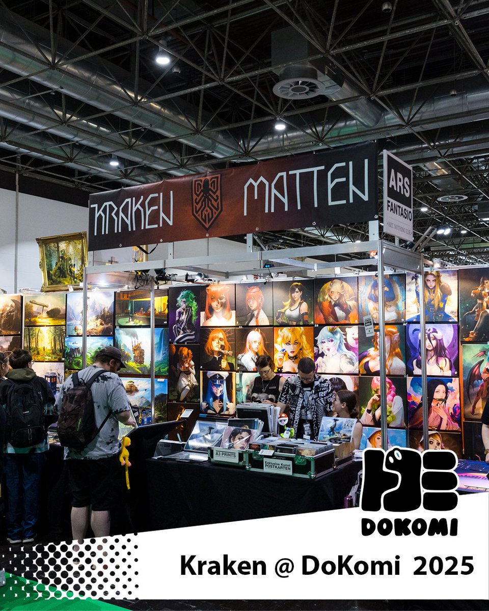 🐙 We’re thrilled to welcome Kraken back by our side this year!

Not only do they bring their awesome booth to our halls, but they also support us and our artists as a trusted production and logistics partner.

Make sure to stop by and check them out – it’s worth it!
📍 Hall 3 |