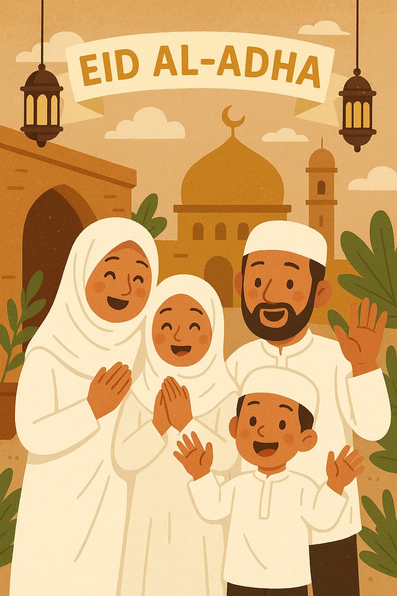 🌙 Eid Mubarak from the <a href="/HaqqexHQ/">Haqqex</a> &amp; <a href="/HaqabiHQ/">Haqabi</a> family!

As we honor the spirit of Eid al-Adha, we’re reminded that every meaningful sacrifice is rooted in faith, togetherness and shared prosperity.

May today bring your home calm, joy and an abundance of barakah.
May our community