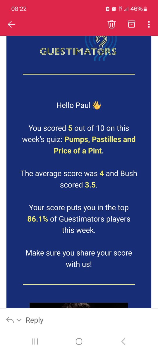 <a href="/Guestimators/">Are You a Guestimator?</a> <a href="/bushontheradio/">Andy Bush</a> Happy with that.

I know my sweets but have no idea about footwear!