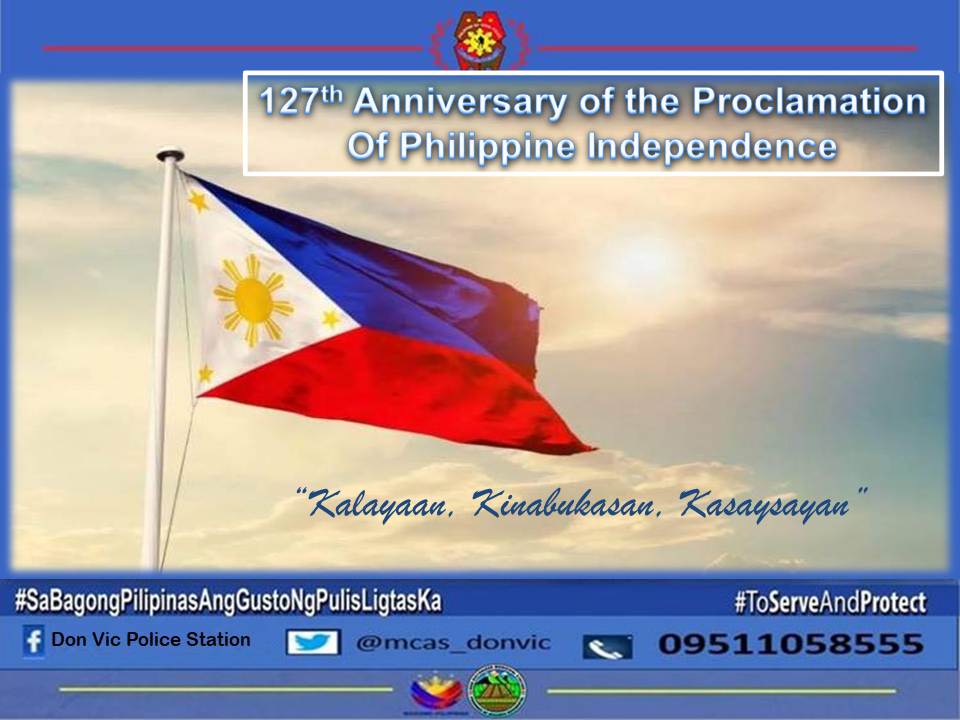 donvic_mps's tweet photo. 127th Proclamation of Philippine Independence
#SaBagongPilipinasAngGustongPulisLigtasKa
#ToServeandProtect https://t.co/38bAUiJgWK