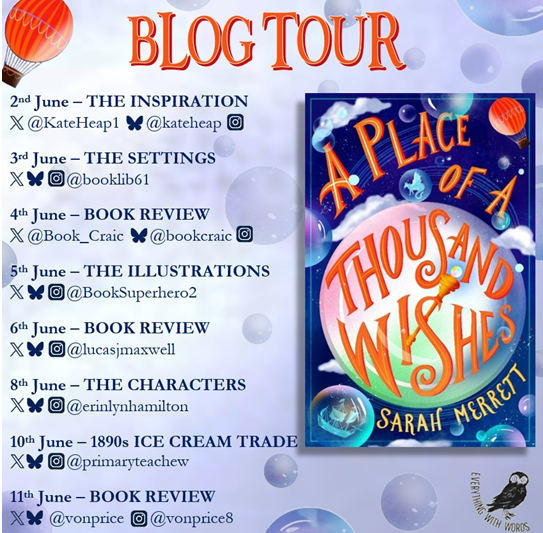 Lucas Maxwell (@lucasjmaxwell) on Twitter photo It's my turn on the Blog Tour for A Place of A Thousand Wishes by Sarah Merrett!
portablemagicdispenser.weebly.com/blog/blog-tour…
<a href="/KateHeap1/">Kate Heap: Scope for Imagination</a>
<a href="/Book_Craic/">Mary Rees</a>
<a href="/primaryteachew/">Emily Weston</a> <a href="/BookSuperhero2/">LibraryGirl&BookBoy (Jo)</a>
<a href="/EveryWithWords/">Mikka @ Everything With Words</a> It's my turn on the Blog Tour for A Place of A Thousand Wishes by Sarah Merrett!
portablemagicdispenser.weebly.com/blog/blog-tour…
<a href="/KateHeap1/">Kate Heap: Scope for Imagination</a>
<a href="/Book_Craic/">Mary Rees</a>
<a href="/primaryteachew/">Emily Weston</a> <a href="/BookSuperhero2/">LibraryGirl&BookBoy (Jo)</a>
<a href="/EveryWithWords/">Mikka @ Everything With Words</a>
