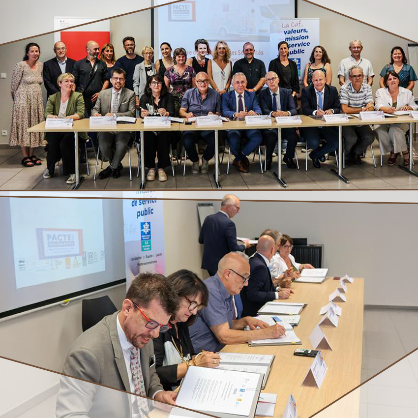 📷 Le 4 juin 2025, la MSA Grand Sud a signé, aux côtés de nombreux partenaires, le Pacte des solidarités pour le territoire #Agly-Fenouillèdes. Alberte Batlle, notre déléguée cantonale, a représenté la MSA lors de cet événement. #solidarité