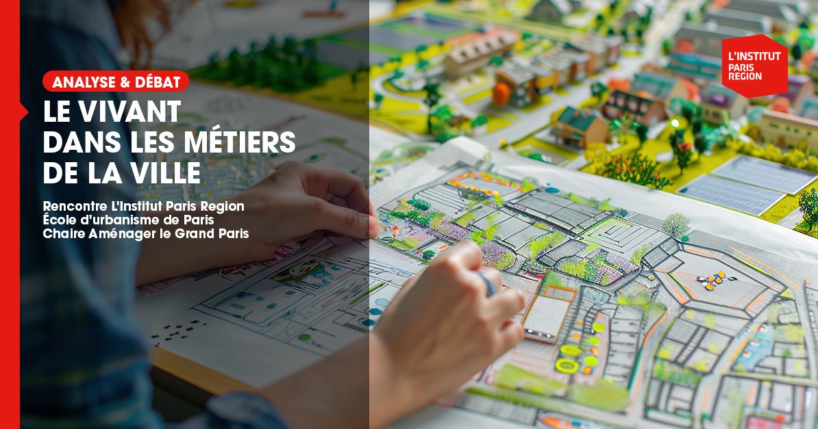 L'Institut Paris Region (@linstitutpr) on Twitter photo 🎧 Replay | Le vivant dans les métiers de la ville
L'urbanisme intègre désormais la thématique de la nature en ville.
💡De nouveaux savoirs, métiers, professionnels issus des sciences du vivant sont désormais nécessaires à la co-production des projets.
institutparisregion.fr/amenagement-et… 🎧 Replay | Le vivant dans les métiers de la ville
L'urbanisme intègre désormais la thématique de la nature en ville.
💡De nouveaux savoirs, métiers, professionnels issus des sciences du vivant sont désormais nécessaires à la co-production des projets.
institutparisregion.fr/amenagement-et…